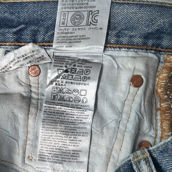 Levi's 501 original button fly jeans 36x32 - Picture 6 of 11